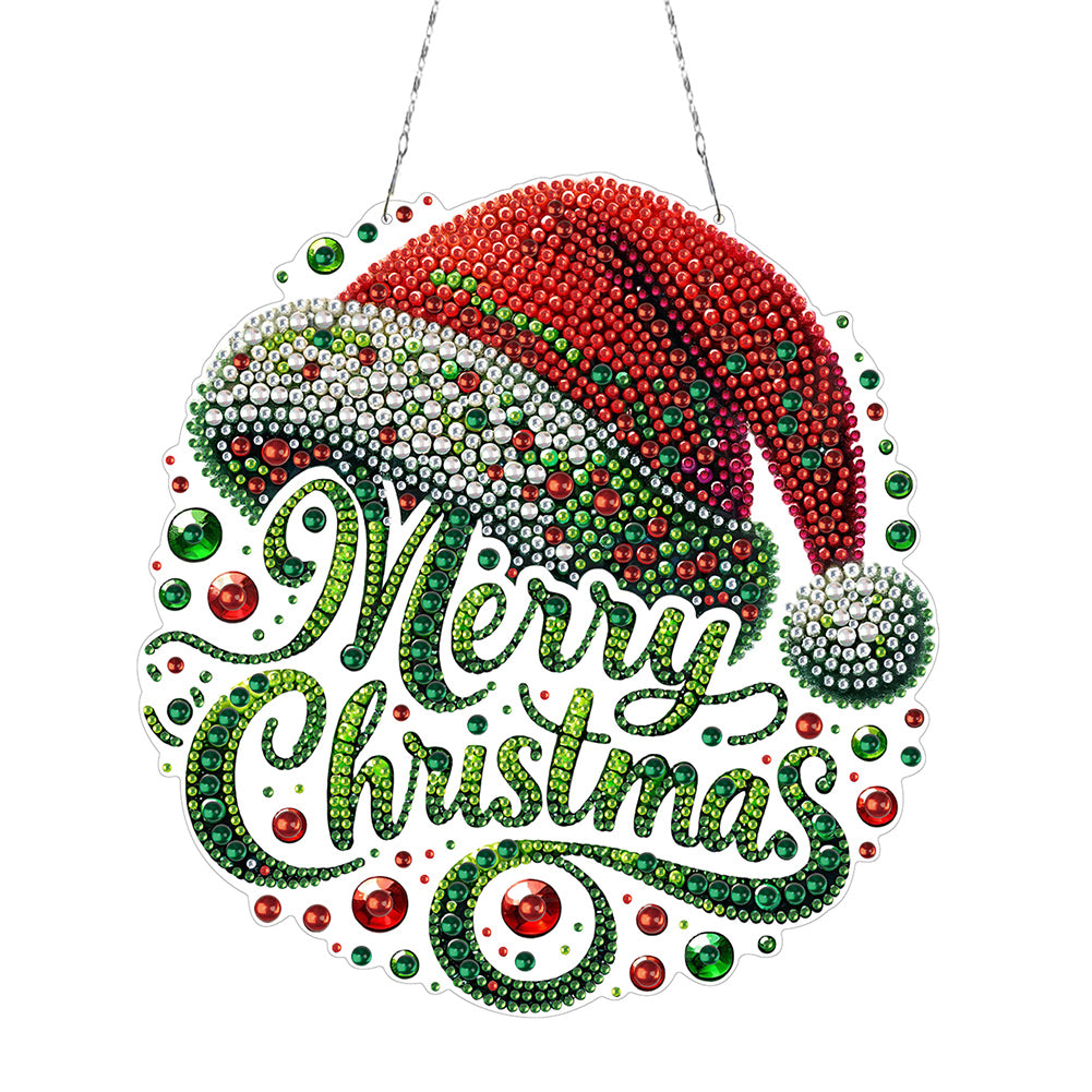 Acrylic Special Shape Christmas Animal Diamond Painting Ornaments for Art Crafts