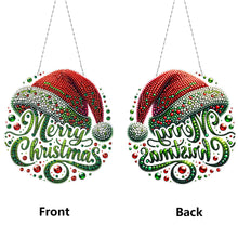 Load image into Gallery viewer, Acrylic Special Shape Christmas Animal Diamond Painting Ornaments for Art Crafts
