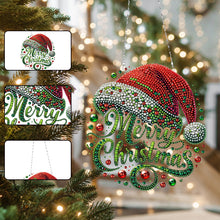 Load image into Gallery viewer, Acrylic Special Shape Christmas Animal Diamond Painting Ornaments for Art Crafts

