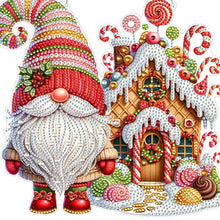 Load image into Gallery viewer, Acrylic Special Shape Christmas Animal Diamond Painting Ornaments for Art Crafts
