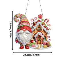 Load image into Gallery viewer, Acrylic Special Shape Christmas Animal Diamond Painting Ornaments for Art Crafts
