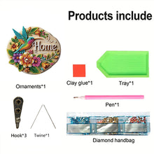 Load image into Gallery viewer, Hummingbird Butterfly Diamond Art Hanging Hooks DIY Diamond Painting Art Hooks
