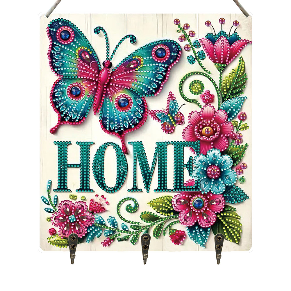 Hummingbird Butterfly Diamond Art Hanging Hooks DIY Diamond Painting Art Hooks