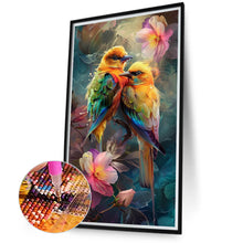 Load image into Gallery viewer, Diamond Painting - Full Round - Snuggling birds (40*70CM)
