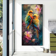 Load image into Gallery viewer, Diamond Painting - Full Round - Snuggling birds (40*70CM)
