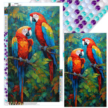 Load image into Gallery viewer, Diamond Painting - Full Round - Parrots (40*70CM)
