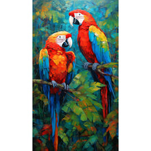 Load image into Gallery viewer, Diamond Painting - Full Round - Parrots (40*70CM)
