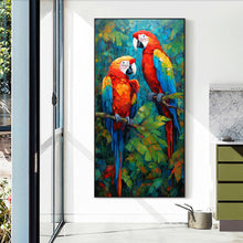 Load image into Gallery viewer, Diamond Painting - Full Round - Parrots (40*70CM)
