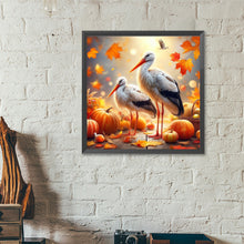 Load image into Gallery viewer, Diamond Painting - Full Round - Yellow-billed egrets (40*40CM)
