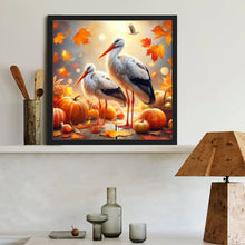 Load image into Gallery viewer, Diamond Painting - Full Round - Yellow-billed egrets (40*40CM)
