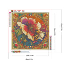 Load image into Gallery viewer, Diamond Painting - Full Round - Bees collecting honey (40*40CM)
