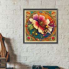 Load image into Gallery viewer, Diamond Painting - Full Round - Bees collecting honey (40*40CM)
