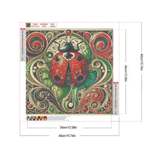 Load image into Gallery viewer, Diamond Painting - Full Round - Seven-spotted ladybug (40*40CM)
