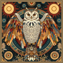 Load image into Gallery viewer, Diamond Painting - Full Round - Owl (40*40CM)
