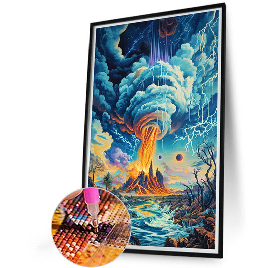 Diamond Painting - Full Round - Volcano (40*60CM)