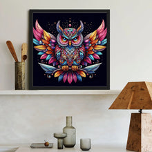 Load image into Gallery viewer, Diamond Painting - Full Round - Shining jewel owl (40*40CM)
