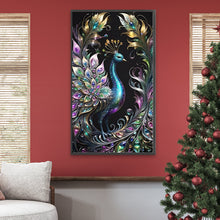 Load image into Gallery viewer, Diamond Painting - Full Round - Beautiful peacock (40*70CM)
