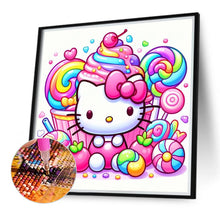 Load image into Gallery viewer, Diamond Painting - Full Round - Candy Hello Kitty (40*40CM)
