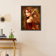 Load image into Gallery viewer, Diamond Painting - Full Round - Elf girl (40*50CM)
