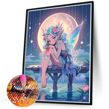 Load image into Gallery viewer, Diamond Painting - Full Round - Moonlight elf girl (40*50CM)
