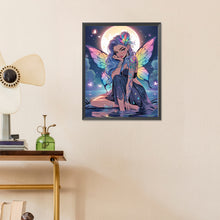 Load image into Gallery viewer, Diamond Painting - Full Round - Moonlight elf girl (40*50CM)
