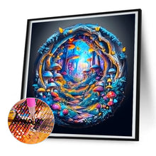 Load image into Gallery viewer, Diamond Painting - Full Round - Dark art mushroom Mushroom forest (30*30CM)
