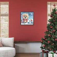 Load image into Gallery viewer, Diamond Painting - Full Round - Christmas funny bear (30*30CM)
