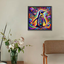 Load image into Gallery viewer, Diamond Painting - Full Round - Colorful penguins (30*30CM)
