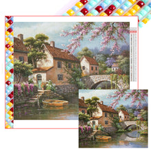 Load image into Gallery viewer, Diamond Painting - Full Square - Bridges and streams (40*50CM)
