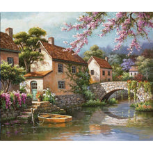 Load image into Gallery viewer, Diamond Painting - Full Square - Bridges and streams (40*50CM)
