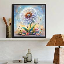 Load image into Gallery viewer, Diamond Painting - Full Round - Dandelions (40*40CM)
