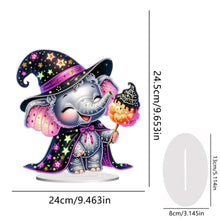 Load image into Gallery viewer, Halloween Elephant Table Top Diamond Painting Ornament Kits Bedroom Table Decor
