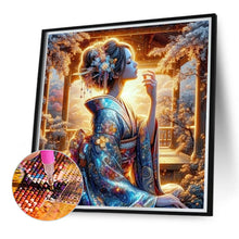 Load image into Gallery viewer, Diamond Painting - Full Round - Kimono girl (40*40CM)
