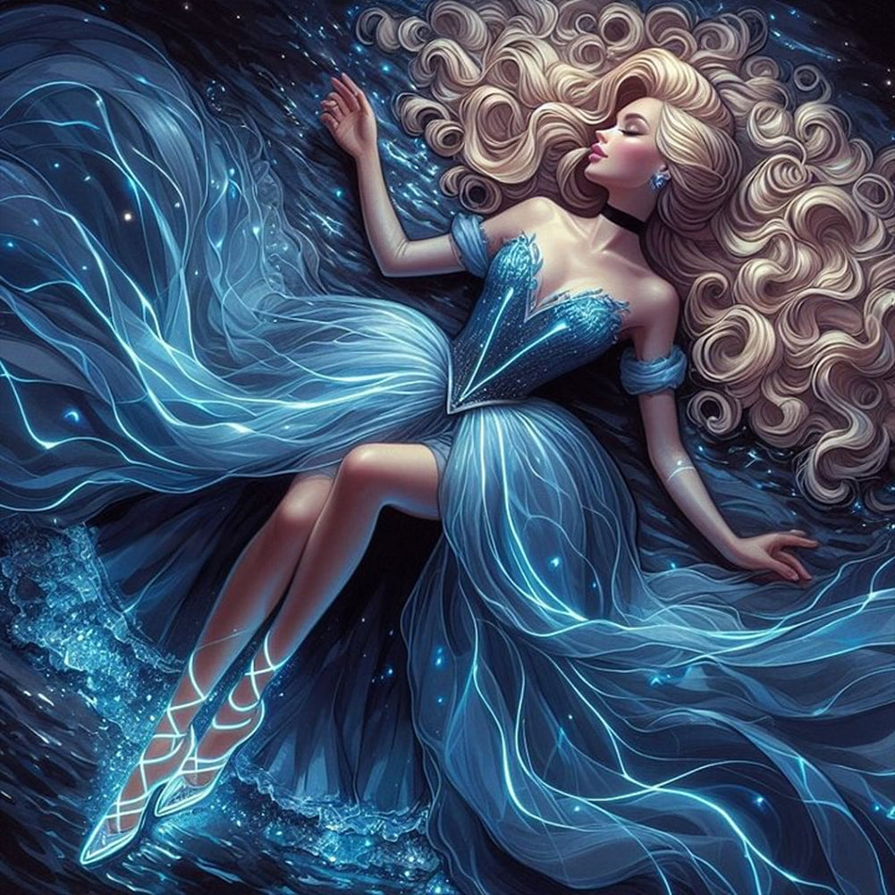 Diamond Painting - Full Round - Cinderella (40*40CM)