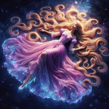 Load image into Gallery viewer, Diamond Painting - Full Round - Princess Rapunzel (40*40CM)
