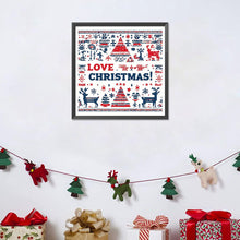 Load image into Gallery viewer, Diamond Painting - Full Round - Love Christmas (40*40CM)
