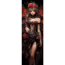 Load image into Gallery viewer, Diamond Painting - Full Round - Dark angel (30*90CM)
