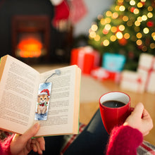 Load image into Gallery viewer, 3Pcs Special Shape Christmas Animals Diamond Painting Bookmark for Bookworms
