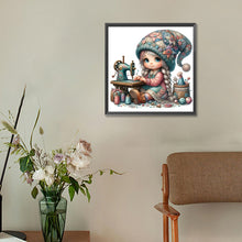 Load image into Gallery viewer, Diamond Painting - Full Round - Sewing machine girl (40*40CM)
