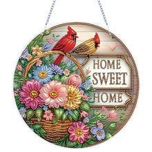 Load image into Gallery viewer, Acrylic Thanksgiving Diamond Painting Hanging Pendant for Garden Window Decor

