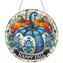 Load image into Gallery viewer, Acrylic Thanksgiving Diamond Painting Hanging Pendant for Garden Window Decor
