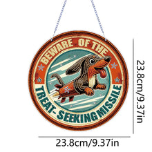 Load image into Gallery viewer, Acrylic Thanksgiving Diamond Painting Hanging Pendant for Garden Window Decor
