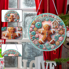 Load image into Gallery viewer, Acrylic Thanksgiving Diamond Painting Hanging Pendant for Garden Window Decor
