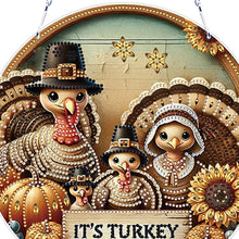 Load image into Gallery viewer, Acrylic Thanksgiving Diamond Painting Hanging Pendant for Garden Window Decor
