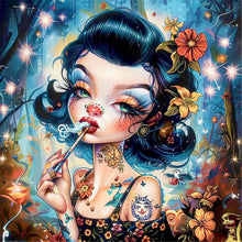Load image into Gallery viewer, AB Diamond Painting - Full Round - Sexy girl (40*40CM)
