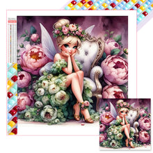 Load image into Gallery viewer, Diamond Painting - Full Square - Flower fairy (40*40CM)
