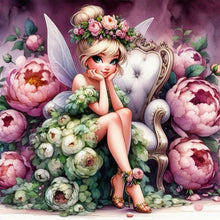 Load image into Gallery viewer, Diamond Painting - Full Square - Flower fairy (40*40CM)
