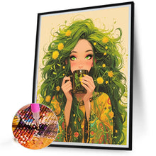 Load image into Gallery viewer, AB Diamond Painting - Full Round - Nature girl (40*50CM)
