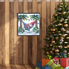 Load image into Gallery viewer, Diamond Painting - Partial Special Shaped - Christmas gnomes (30*30CM)
