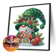 Load image into Gallery viewer, Diamond Painting - Partial Special Shaped - Christmas gnomes (30*30CM)
